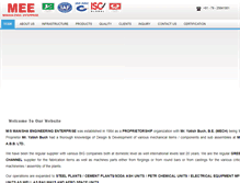 Tablet Screenshot of manishaengg.com